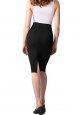 Women's High Quality Nylon Cloth Stretch Office Pencil Skirt High Waist